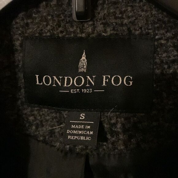 London fog wool blend pea coat - Picture 3 of 9